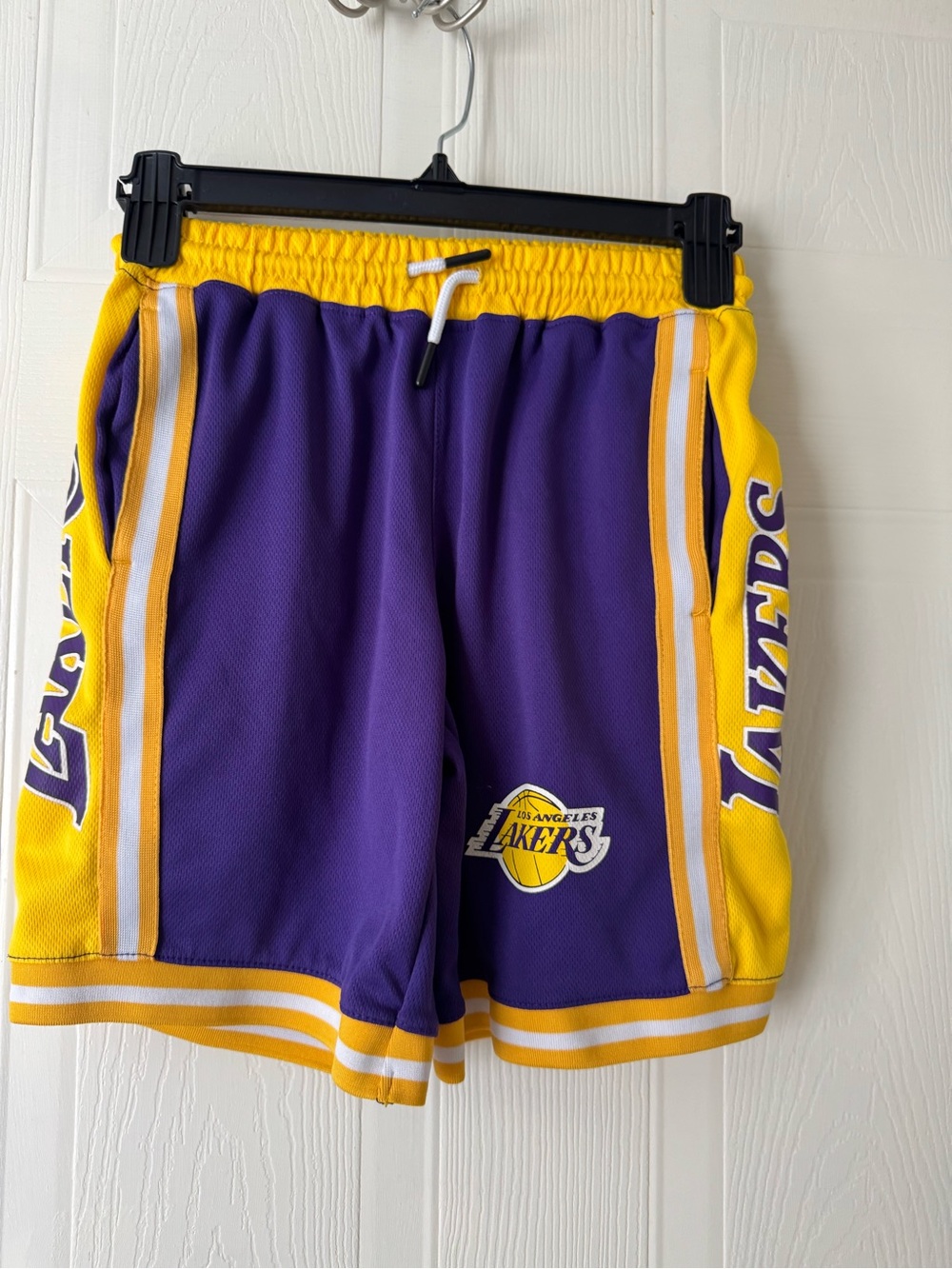 NBA Purple and Gold Team Basketball Shorts